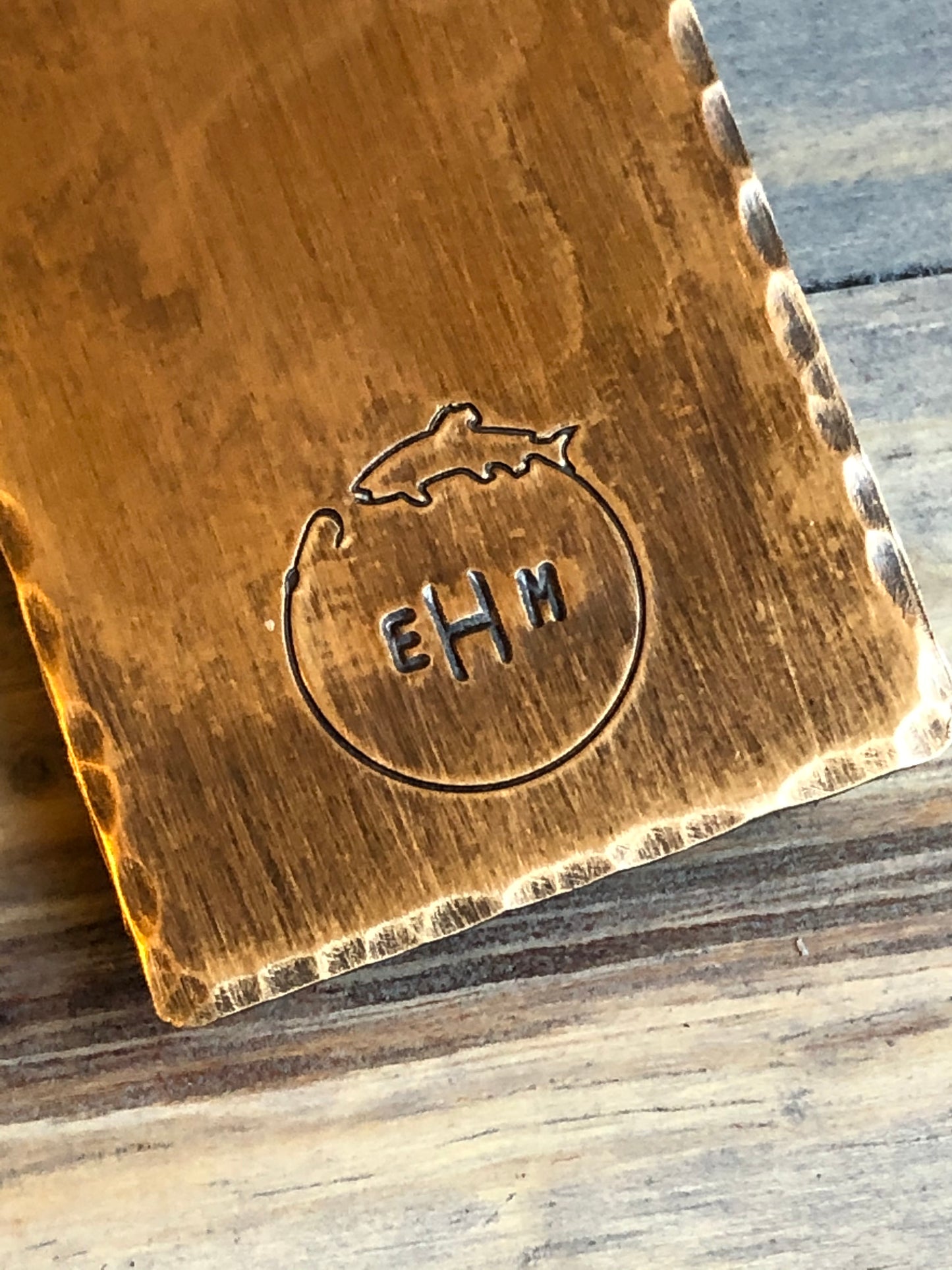 Fisherman Monogram Money Clip