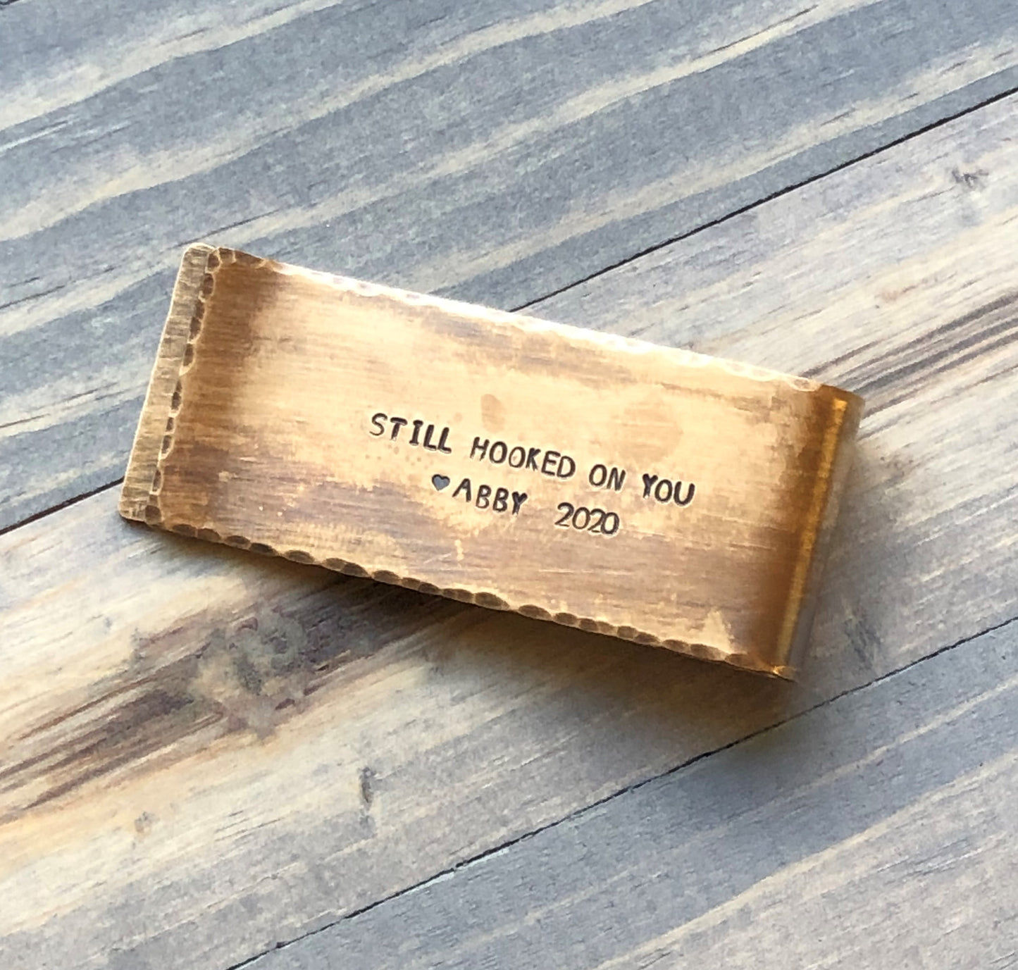 Fisherman Monogram Money Clip