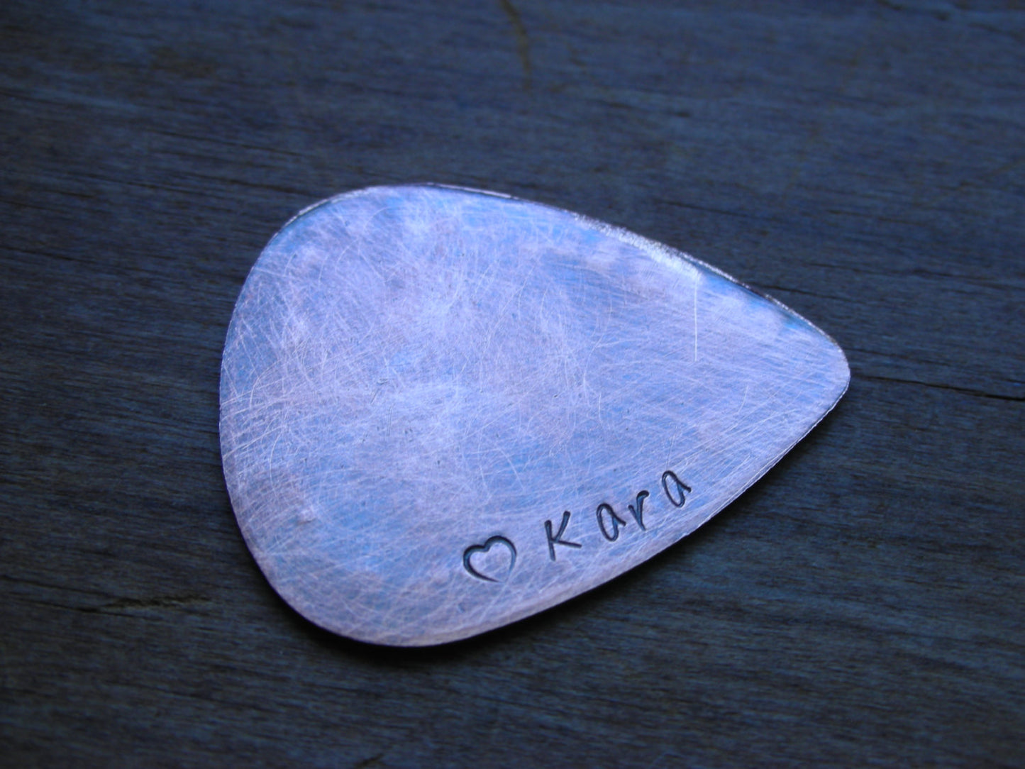 Father of the Bride Guitar Pick Keychain--Handstamped Copper-Gift for Father of the Bride, Dad Wedding Gift, Gift for Brides Father