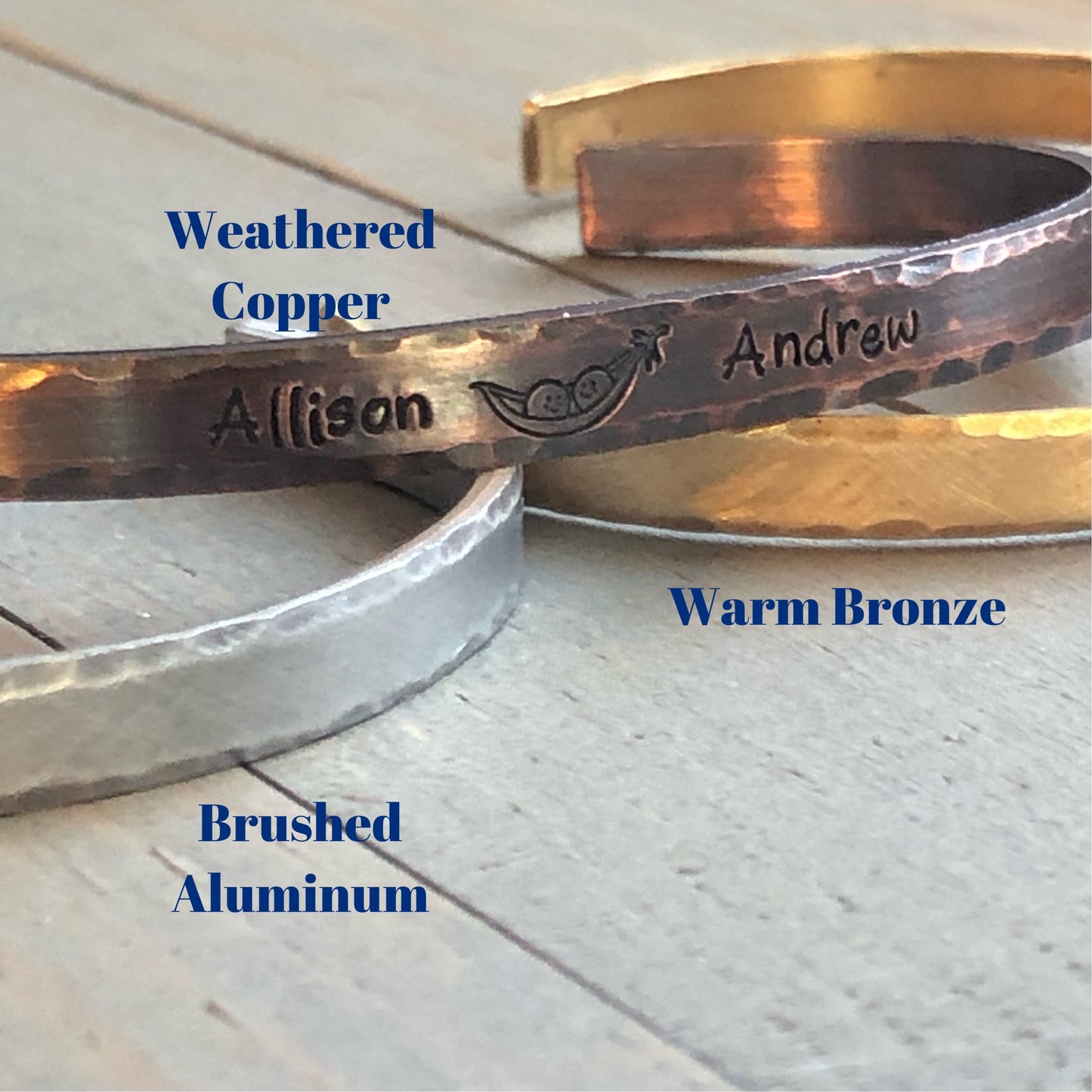 Mother of Twins Skinny Stackable Bracelet, Custom Bracelet for Mom, Mother's Day Gift for Mom, New Mother Gift, Cuff Bracelet, Peas in a Pod