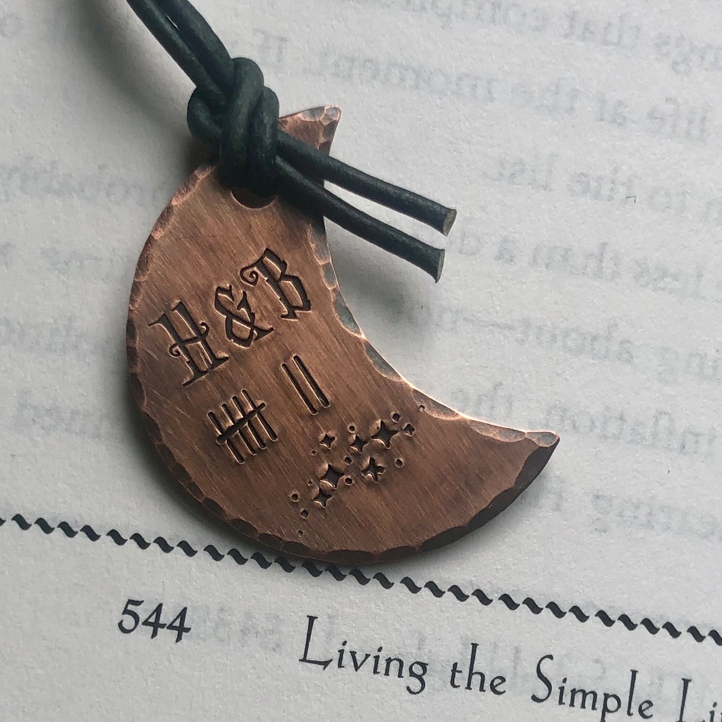 Copper Anniversary Bookmark, Copper for 7th Anniversary, 8th Anniversary Bronze Bookmark, Gift for Book Lover, Personalized Anniversary Gift