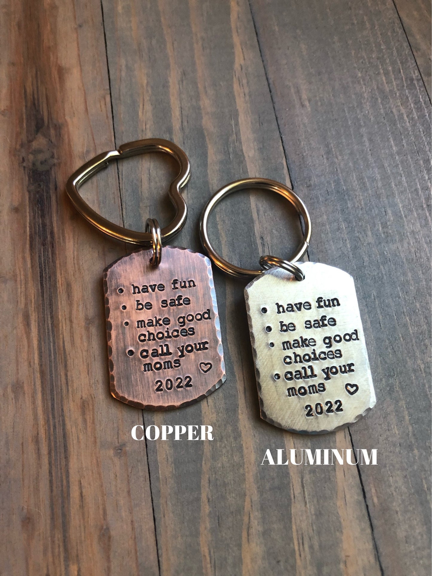 New License Gift, Make Good Choices, Gift for Teens, Call Your Mom Personalized Keychain, New Driver, Graduation Gift, Son, Daughter