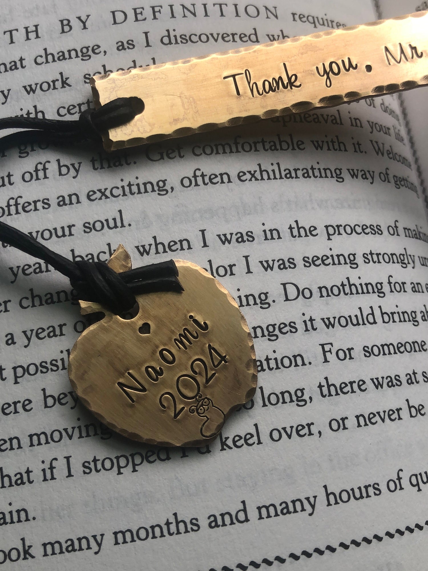 Bookmark for Teacher, Teacher Gift, Thank You for Being Part of My Story, Teacher Appreciation, Gift for Teacher, Personalized Teacher Gift