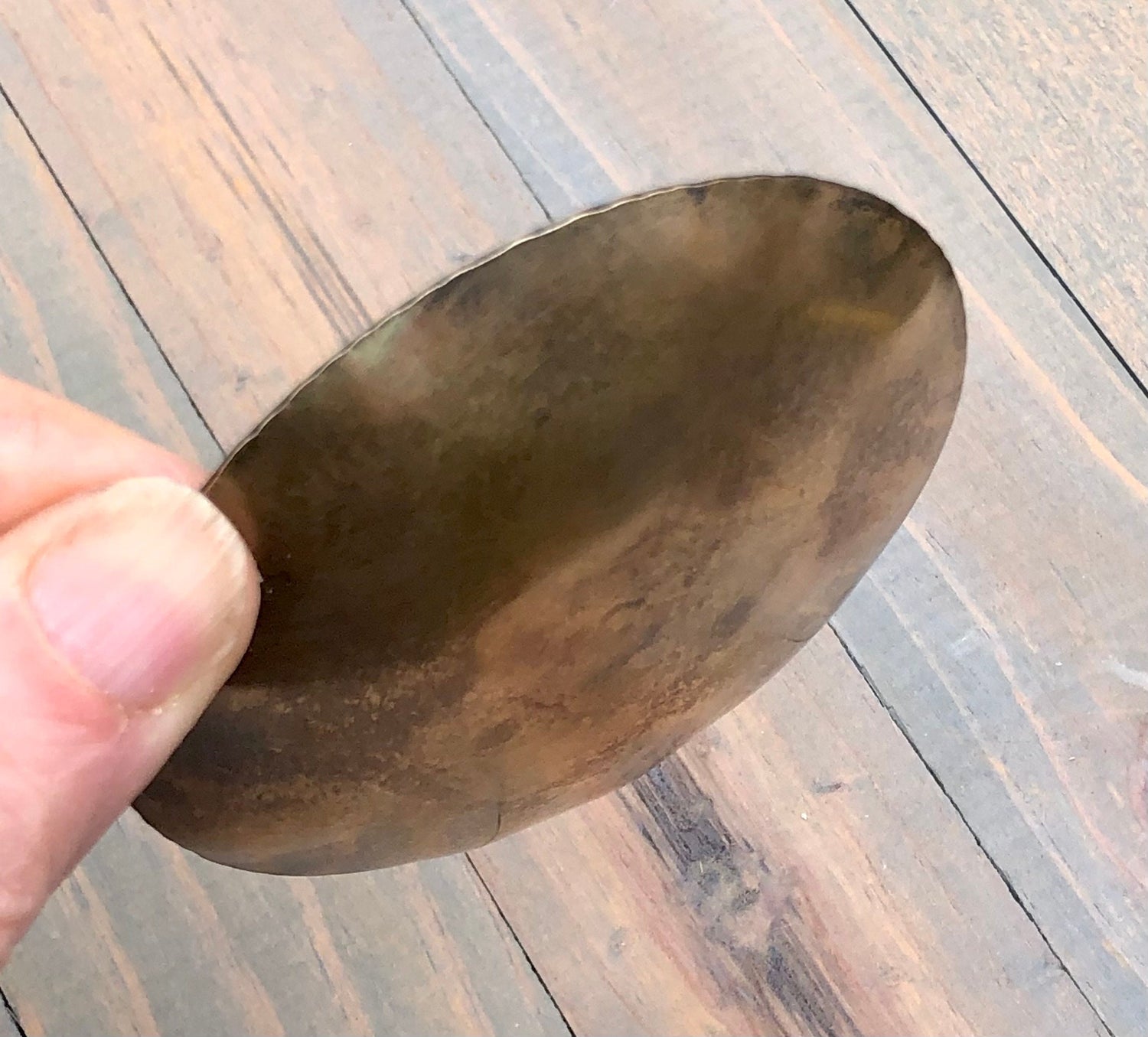 Bronze 19th Anniversary Ring Dish, 8th Anniversary Keepsake, Personalized Trinket Dish, Gift for her / him, Custom Copper 7th, Aluminum 11th