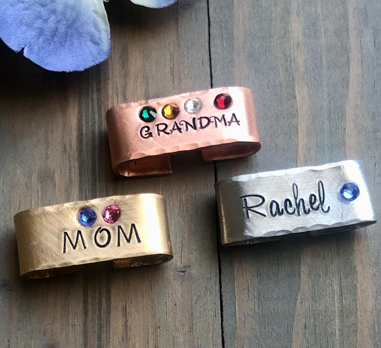 Custom Watch Band Charm, Gift for Mother's Day, Personalized Charm for Apple Watch, Gift for Mom, Gift for Grandma, Birthstone Watch Charm