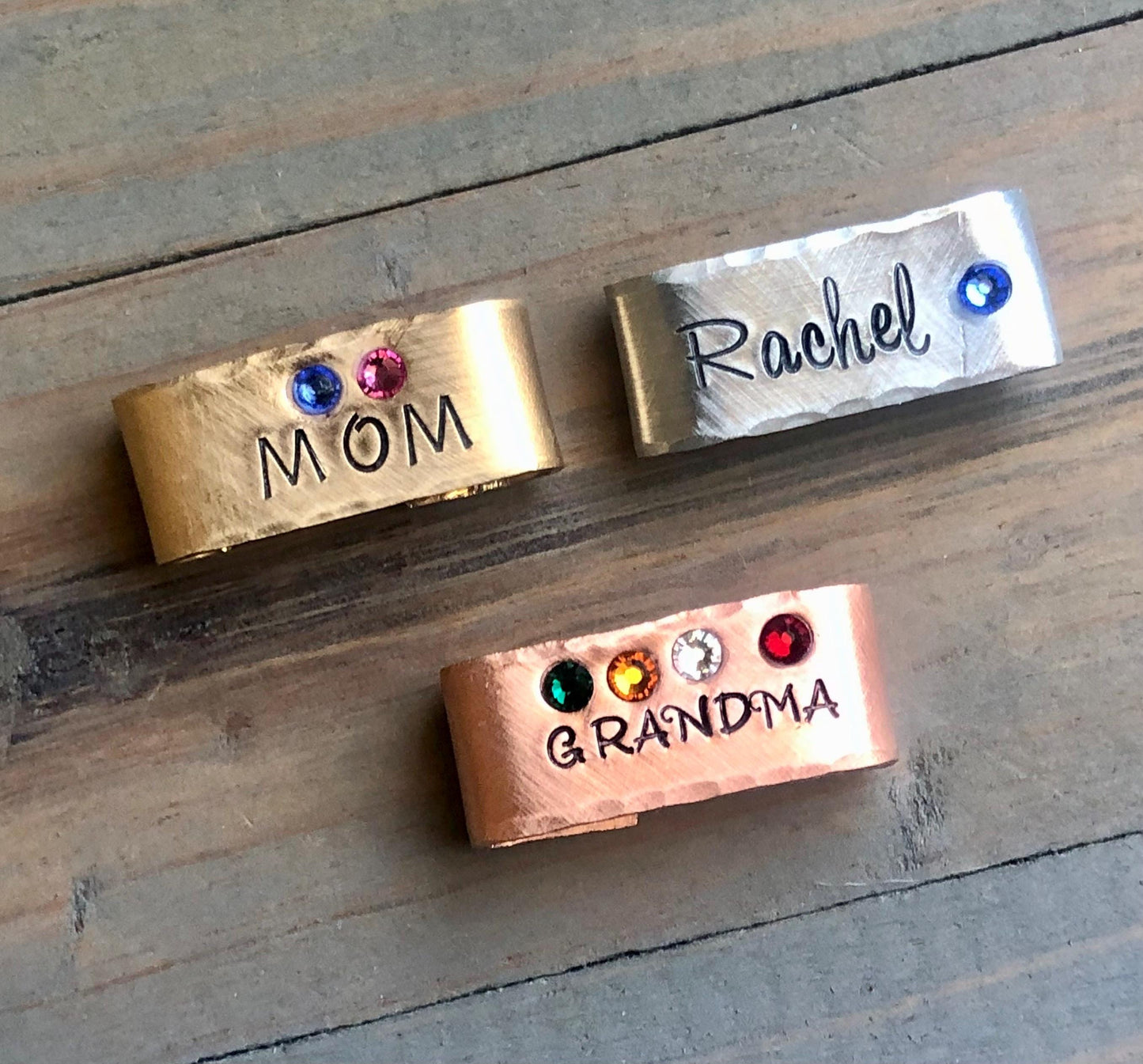 Custom Watch Band Charm, Gift for Mother's Day, Personalized Charm for Apple Watch, Gift for Mom, Gift for Grandma, Birthstone Watch Charm