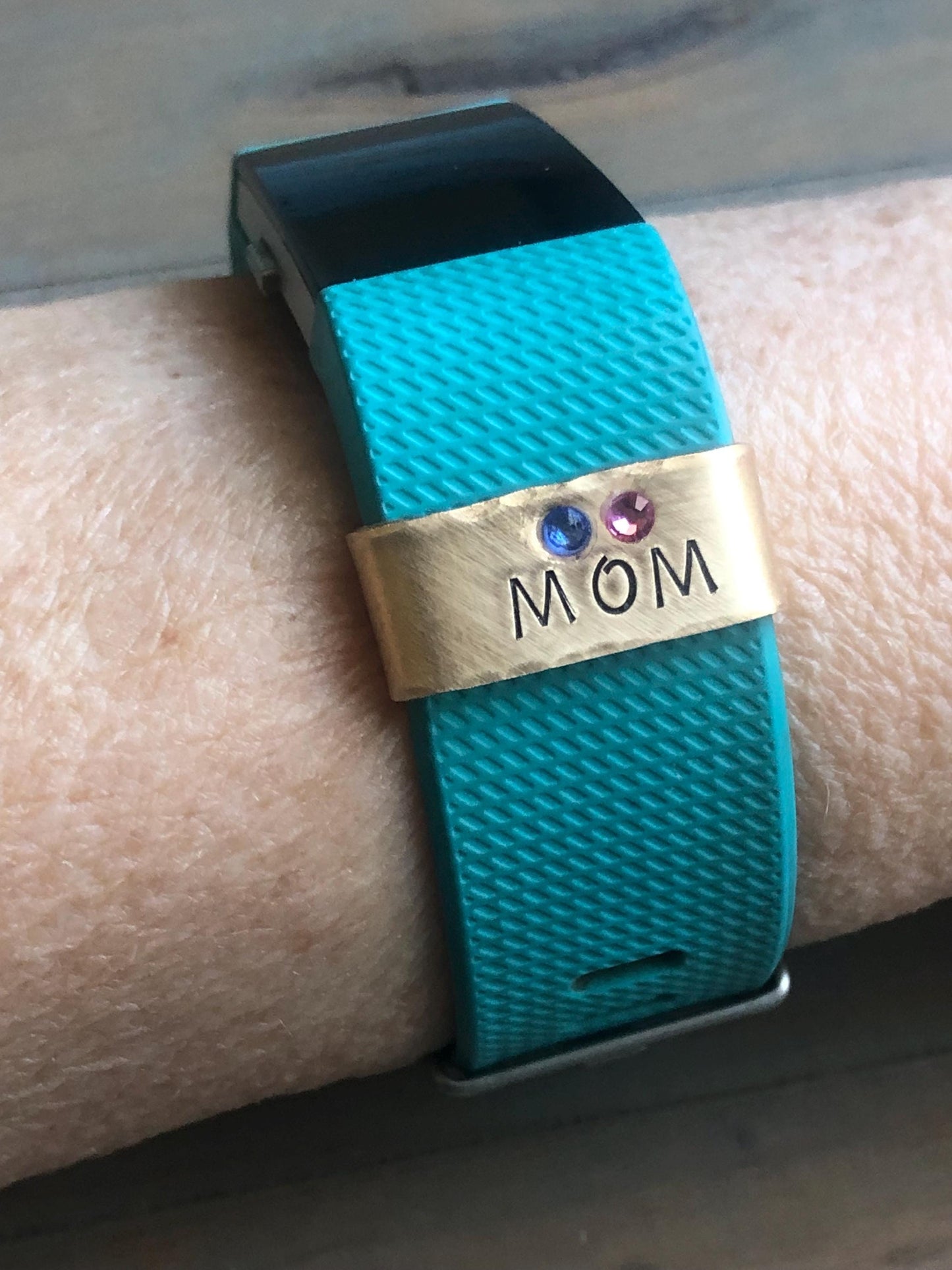 Custom Watch Band Charm, Gift for Mother's Day, Personalized Charm for Apple Watch, Gift for Mom, Gift for Grandma, Birthstone Watch Charm
