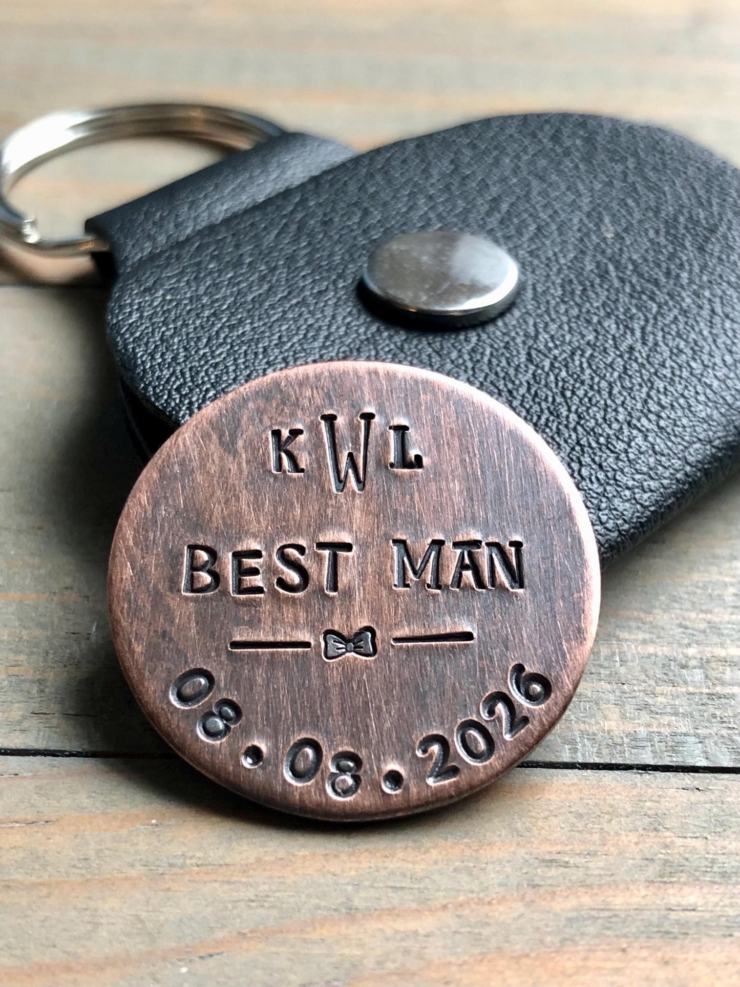 Personalized Golf Marker for Best Man and Groomsmen - Wedding Party Gifts - Best Man Proposal - Bachelor Party Gift