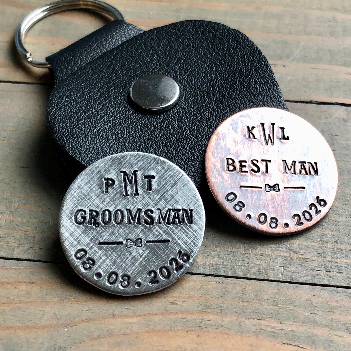Personalized Golf Marker for Best Man and Groomsmen - Wedding Party Gifts - Best Man Proposal - Bachelor Party Gift