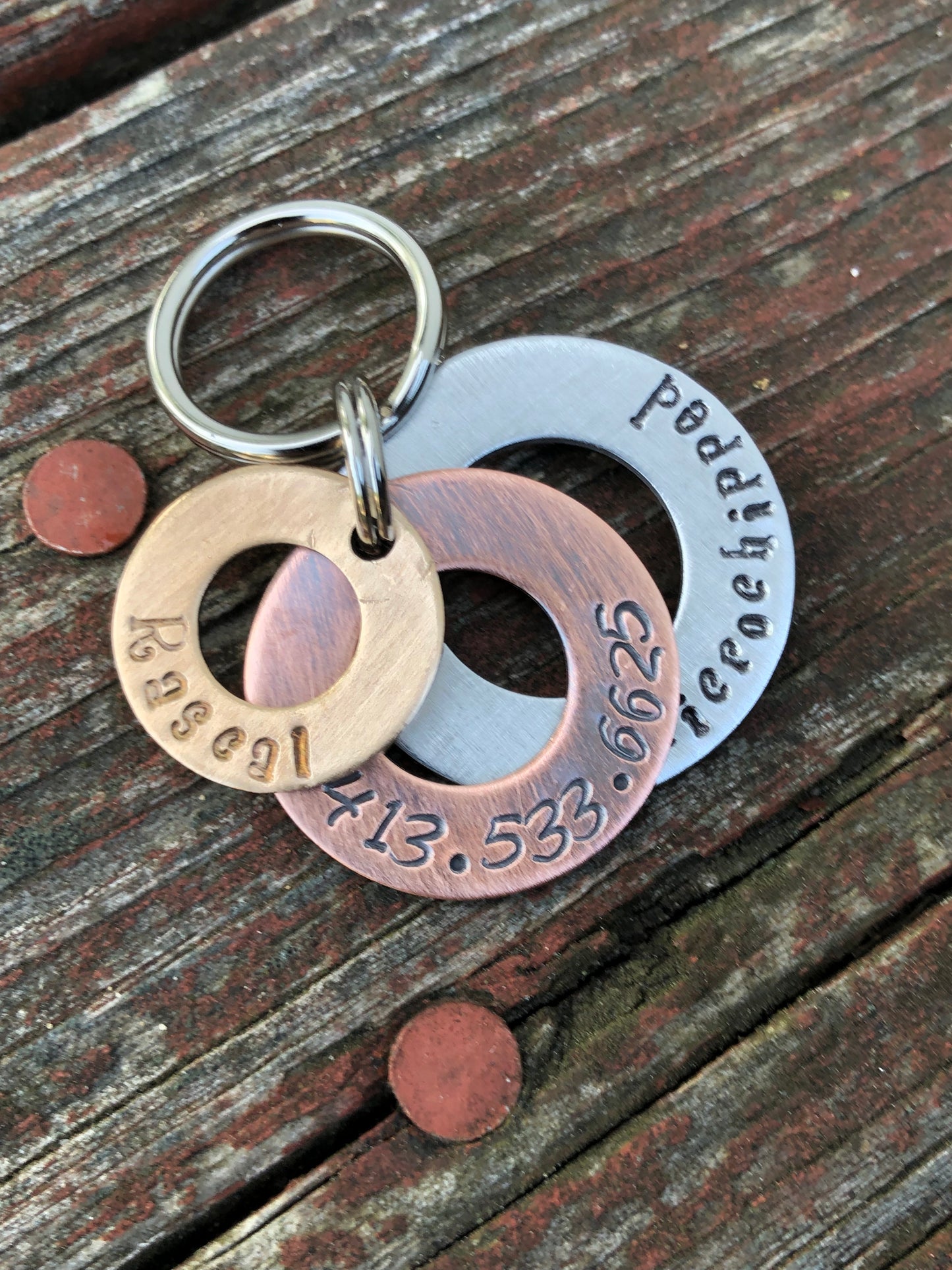 3 Layer Washer Dog Tag