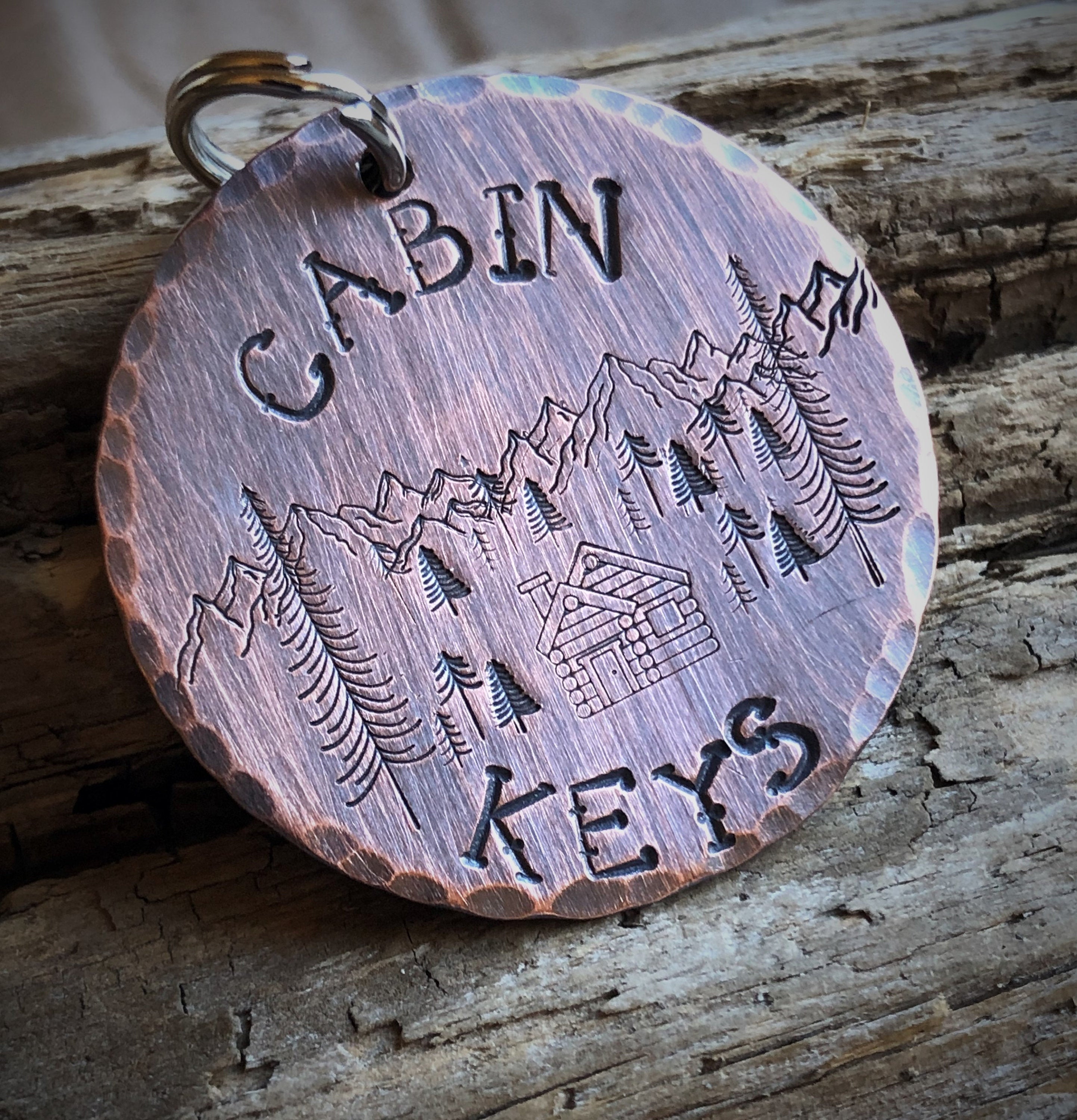 Cabin Keys Keychain – The LandlockedDog