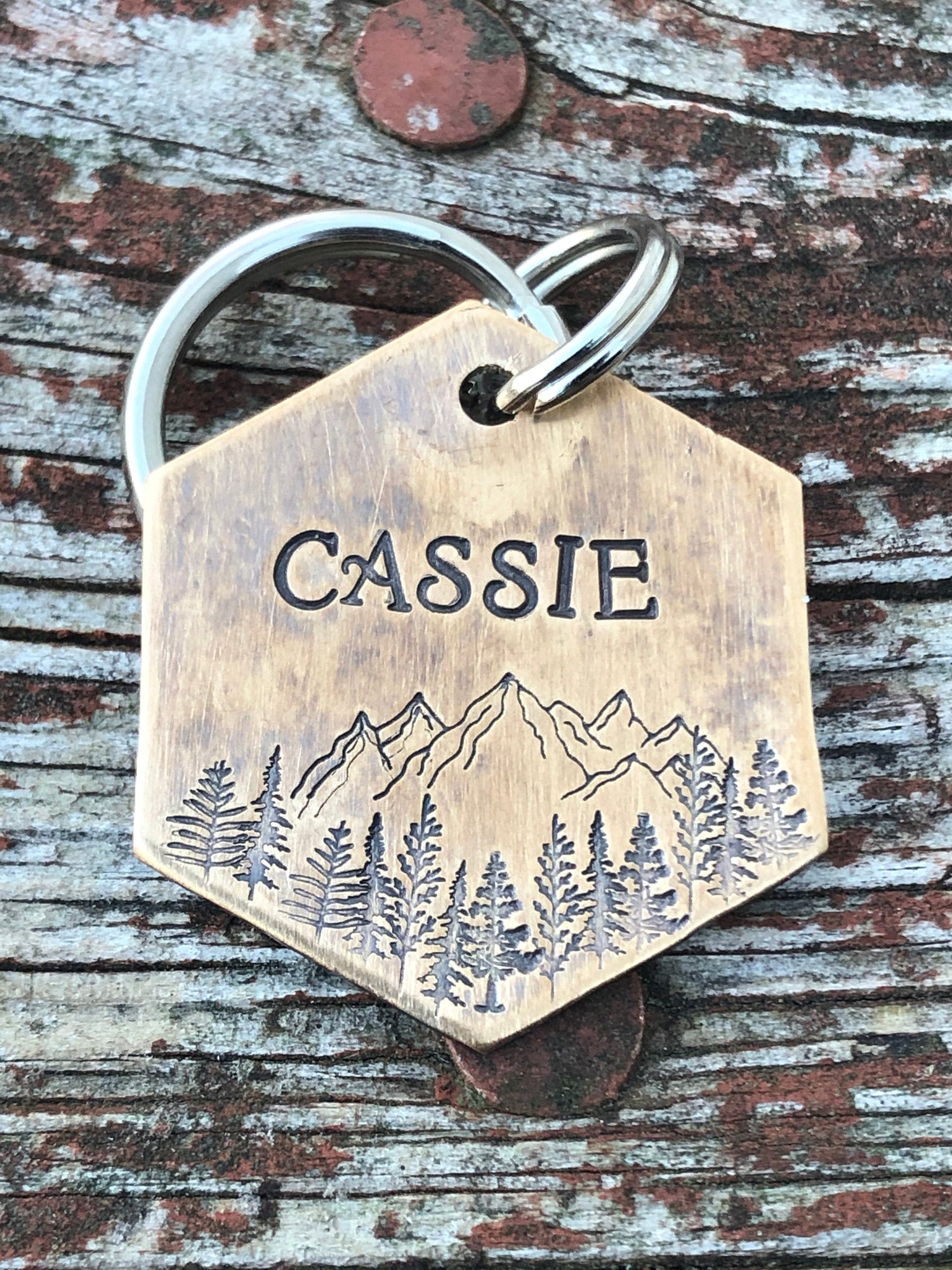 Dog Tag, Dog Tag for Dogs, Dog Tags, Pet ID Tag, Cassie, Personalized Dog Tag, Custom Dog Tag, Hand Stamped