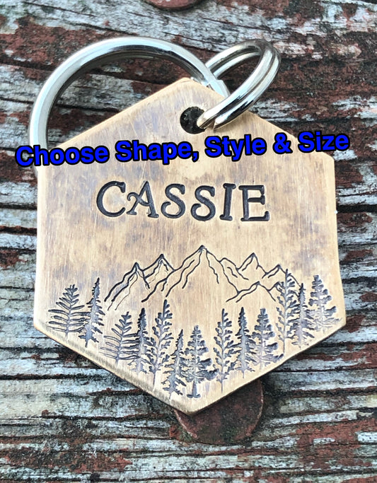 Dog Tag, Dog Tag for Dogs, Dog Tags, Pet ID Tag, Cassie, Personalized Dog Tag, Custom Dog Tag, Hand Stamped