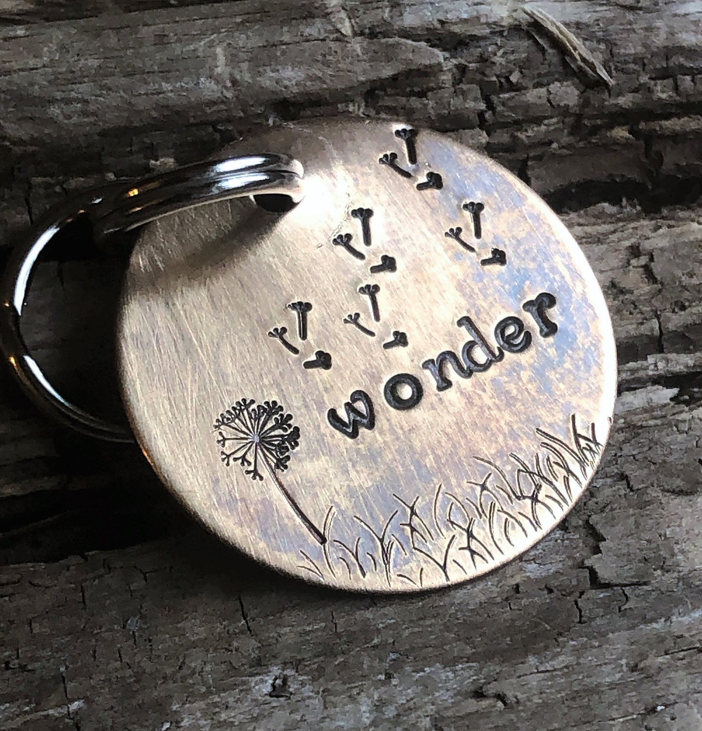 Dog Tag, Dog Tag for Dogs, Dog Tags, Pet ID Tag, Wonder, Personalized Dog Tag, Custom Dog Tag, Hand Stamped