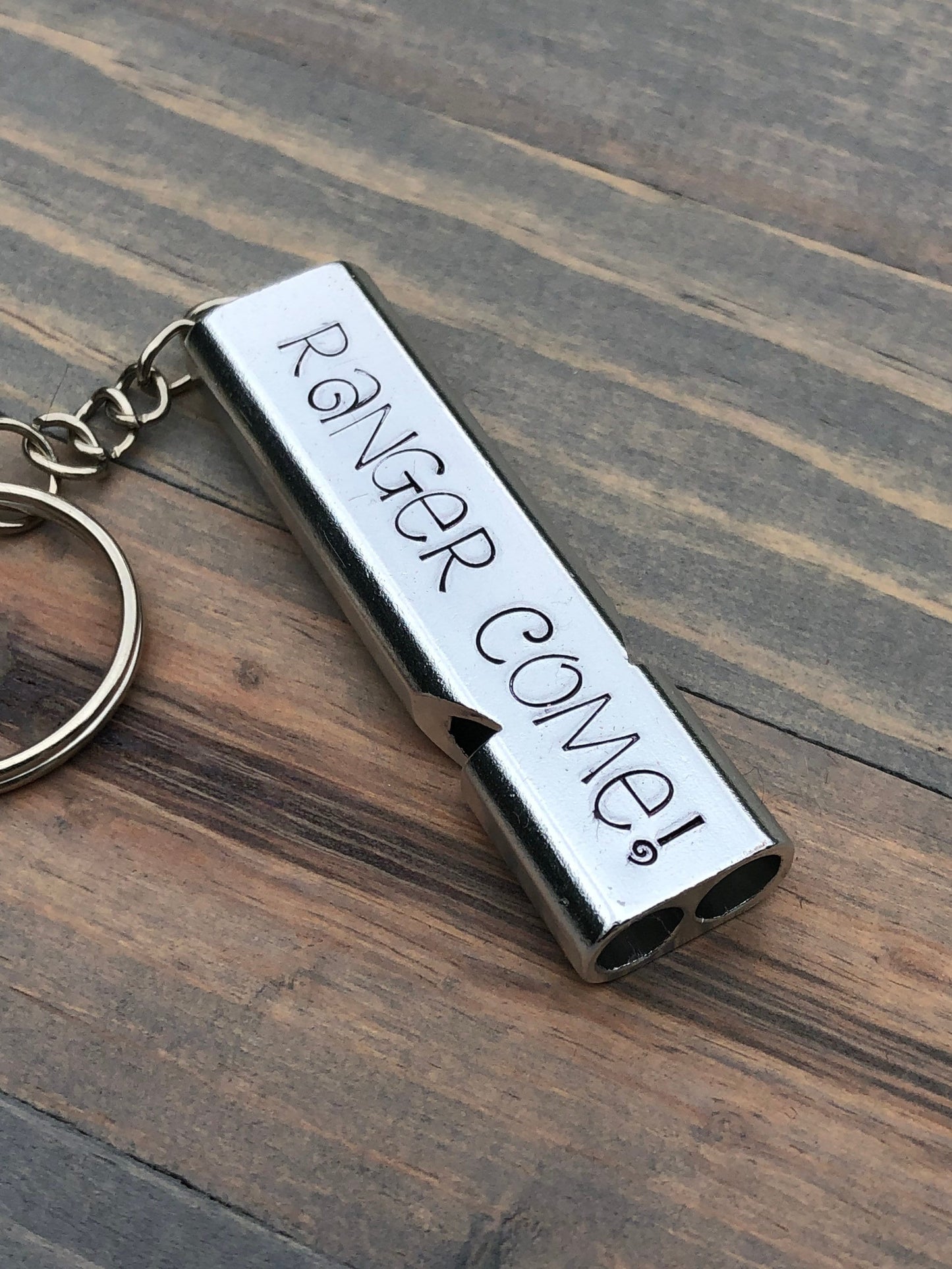 Personalized Hiking Whistle-Dog Whistle-Safety Whistle-Protection and Safety Whistle-Dog and Hiking Whistle-Hand Stamped