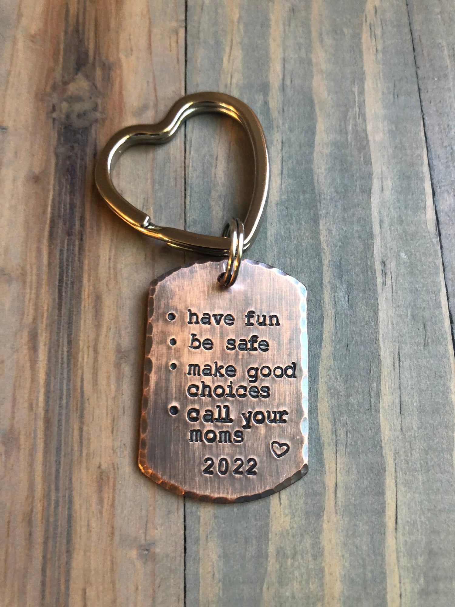 New License Gift, Make Good Choices, Gift for Teens, Call Your Mom Personalized Keychain, New Driver, Graduation Gift, Son, Daughter