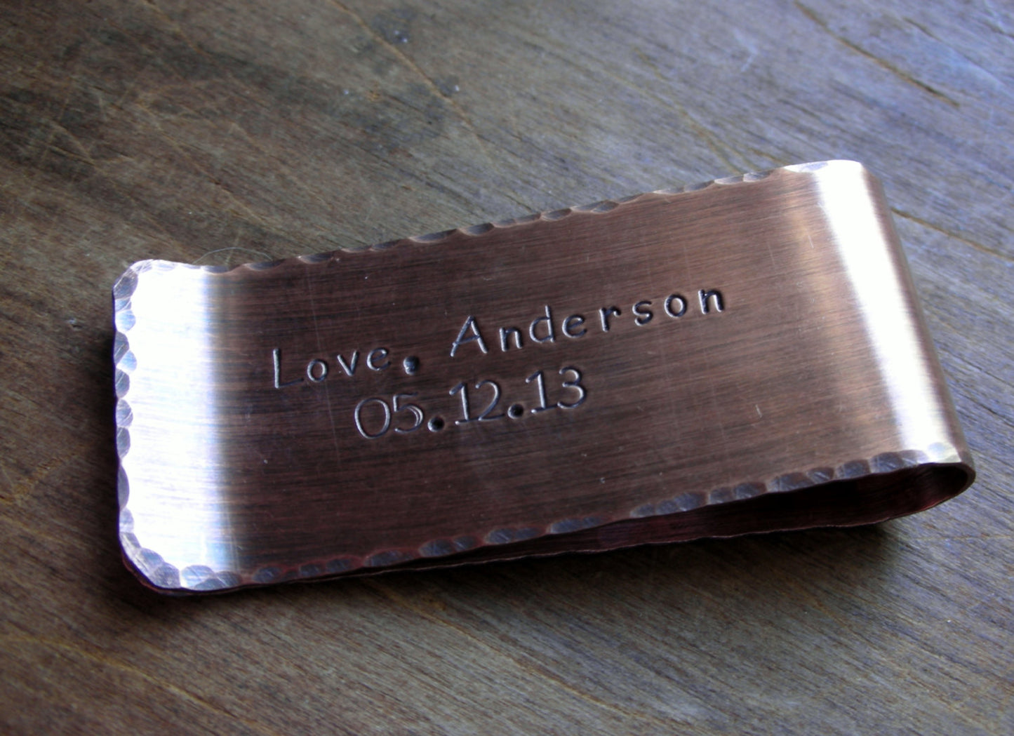 Godfather Personalized Money Clip-Fathers Day Gift-Godfather Gift-Moneyclip for Godfather=Godparent Gift