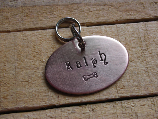 Custom Dog ID Tag-Pet ID Tag - Dog Name Tag - The Ralph