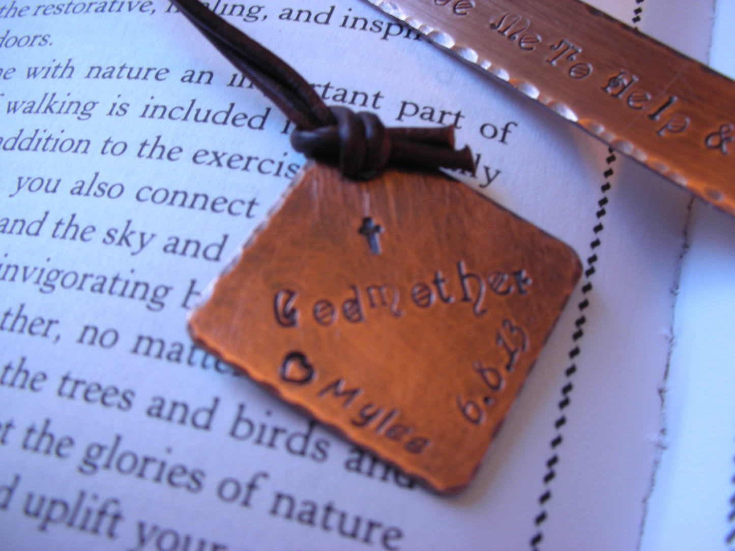 Godparent Bookmark-- Gift for Godparents-Gift for Godmother-Gift for Godfather-Baptism-Christening