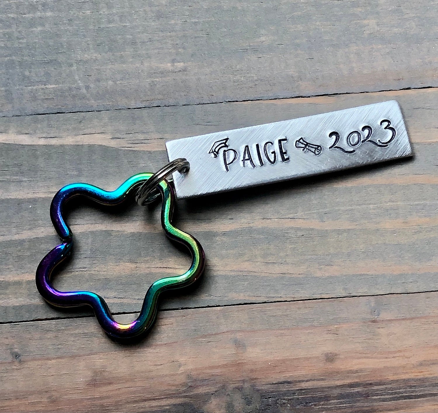 Graduation Gift, Personalized Keychain for Graduation, Class of 2023 Gift, Custom Keychain for Car gift, High School, College