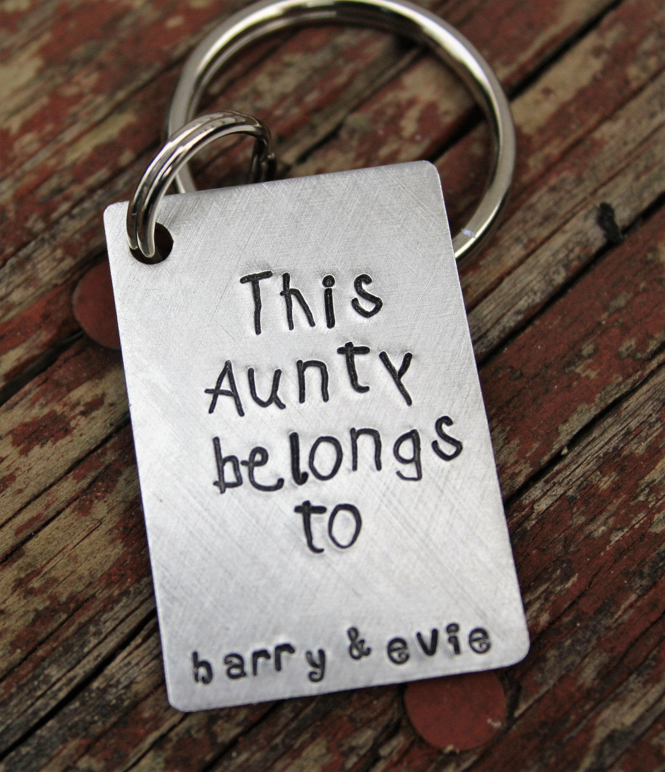 Custom Keychain for Aunt, personalized gift for aunt, keychain for uncle, Christmas Gift for Aunt, Christmas gift for Uncle, Custom Keychain